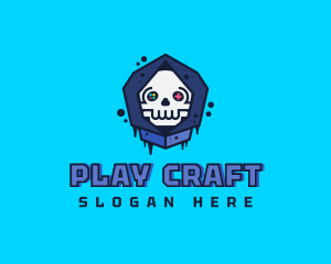 Gaming  Skull Gamer Avatar logo design