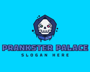 Gaming  Skull Gamer Avatar logo design