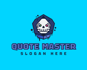 Gaming  Skull Gamer Avatar logo design