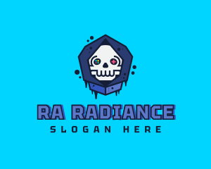 Gaming  Skull Gamer Avatar logo design