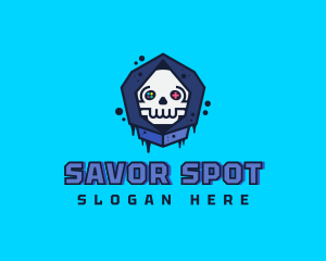 Gaming  Skull Gamer Avatar logo design