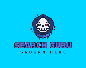 Gaming  Skull Gamer Avatar logo design