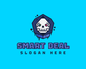 Gaming  Skull Gamer Avatar logo design