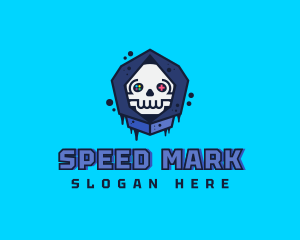 Gaming  Skull Gamer Avatar logo design