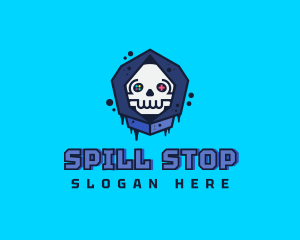 Gaming  Skull Gamer Avatar logo design