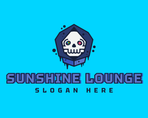 Gaming  Skull Gamer Avatar logo design