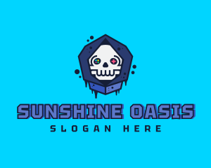 Gaming  Skull Gamer Avatar logo design