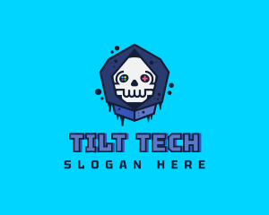 Gaming  Skull Gamer Avatar logo design