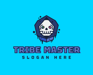 Gaming  Skull Gamer Avatar logo design