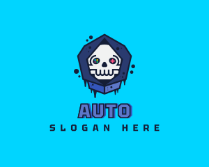 Rapper - Gaming  Skull Gamer Avatar logo design