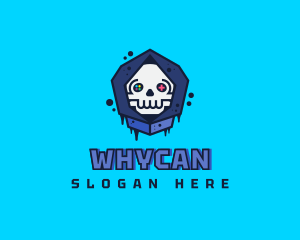 Streamer - Gaming  Skull Gamer Avatar logo design
