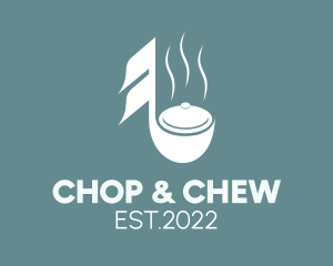 Cloche - Music Gourmet Diner logo design