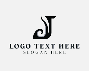 Stylist - Boutique Artisan Letter J logo design