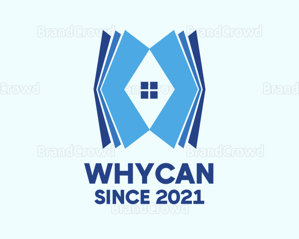 Blue Home School Logo