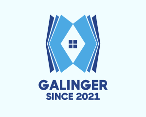 Reading - Blue Home School logo design