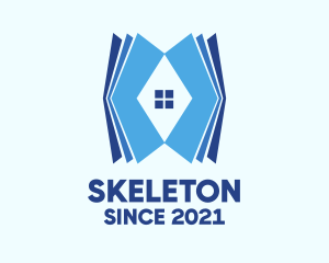 Studying - Blue Home School logo design