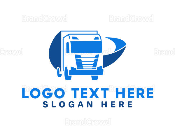 Blue Truck Express Logo