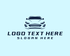 Motor Parts - Car Mechanic Garage logo design