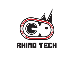 Rhino - Rhino Mechanic Engine logo design