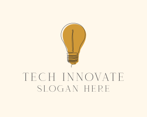 Innovate - Electrical Incandescent Bulb logo design