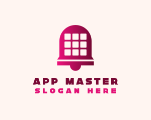 Apps - Pink Bell Smartphone Apps logo design