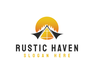 House - Forrest Roofing Repair logo design