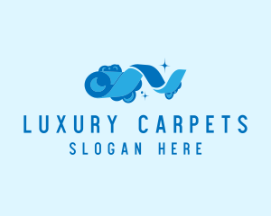 Carpet - Carpet Flooring Cleaner logo design
