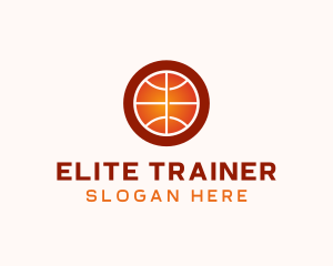 Gradient Basketball Sport logo design