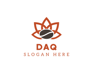 Organic - Abstract Coffee Flower logo design