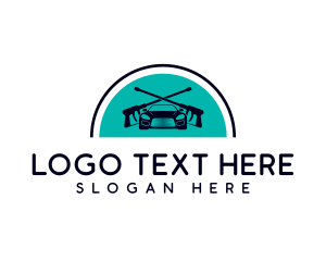 Cleaning Product - Car Pressure Wash Business logo design