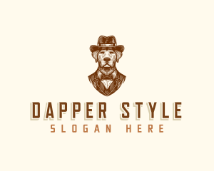 Dapper - Dog Dapper Canine logo design