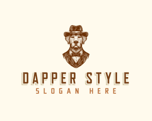 Dog Dapper Canine logo design