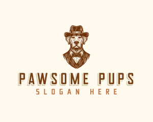 Canine - Dog Dapper Canine logo design