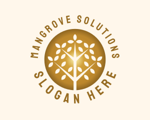 Mangrove - Autumn Wellness Forest logo design