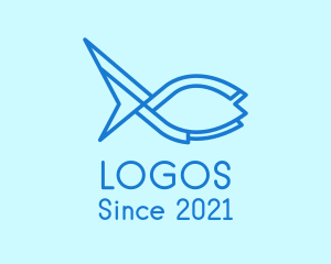 Aquarium Fish - Fish Aquarium Animal logo design