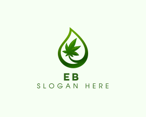 Oil Cannabis Marijuana Logo