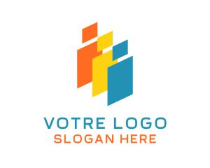 Cooperative - Multicolor Community Organization logo design