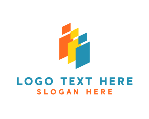 Resident - Multicolor Community Organization logo design