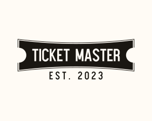 Ticket - Ticket Show Entertainment logo design