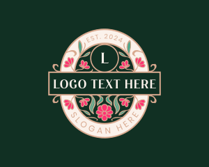 Floral Botanical Beauty Logo