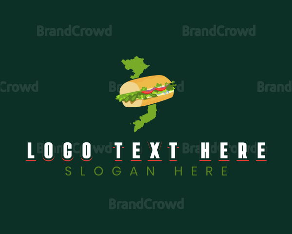 Vietnamese Bahn Mi Logo