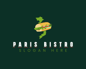 Vietnamese Bahn Mi logo design