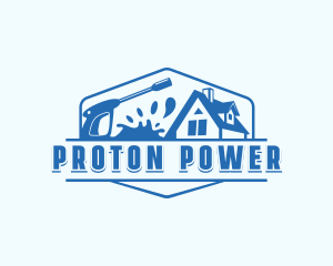 Power Washing Cleaner logo design