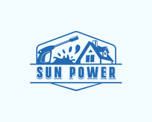 Power Washing Cleaner logo design