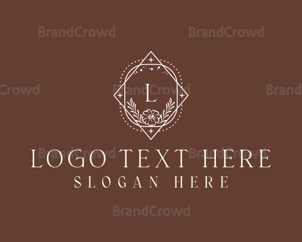 Elegant Floral Boutique Logo