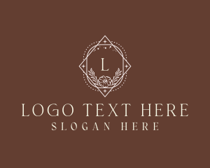 Spa - Elegant Floral Boutique logo design