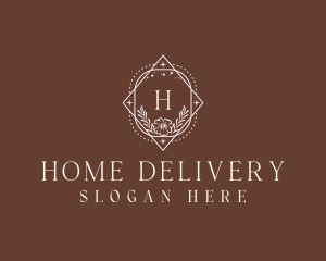 Elegant Floral Boutique logo design