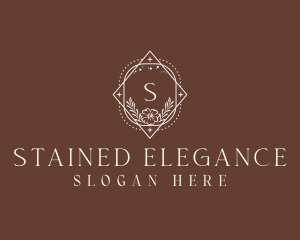 Elegant Floral Boutique logo design