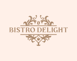 Elegant Coffee Restaurant logo design