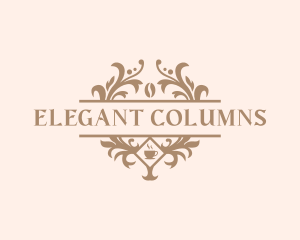 Elegant Coffee Restaurant logo design